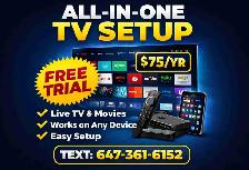 EZ TV – Premium IPTV Setup | $75/Year