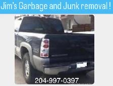 Jim’s Garbage and Trash Collection call 204 997-0397