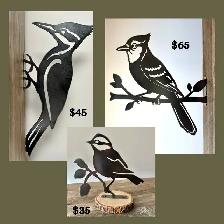 Metal Birds Garden Decor