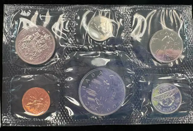 Uncirculated Canadian Coin Set(s) by Year ( 1968 to 1990 ) - Photo 2