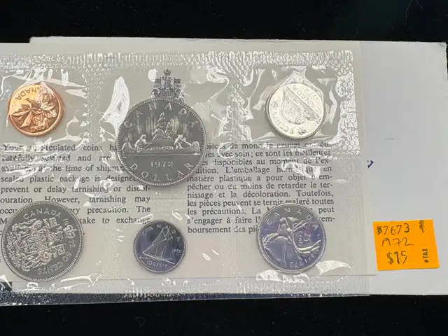 Uncirculated Canadian Coin Set(s) by Year ( 1968 to 1990 ) - Photo 9