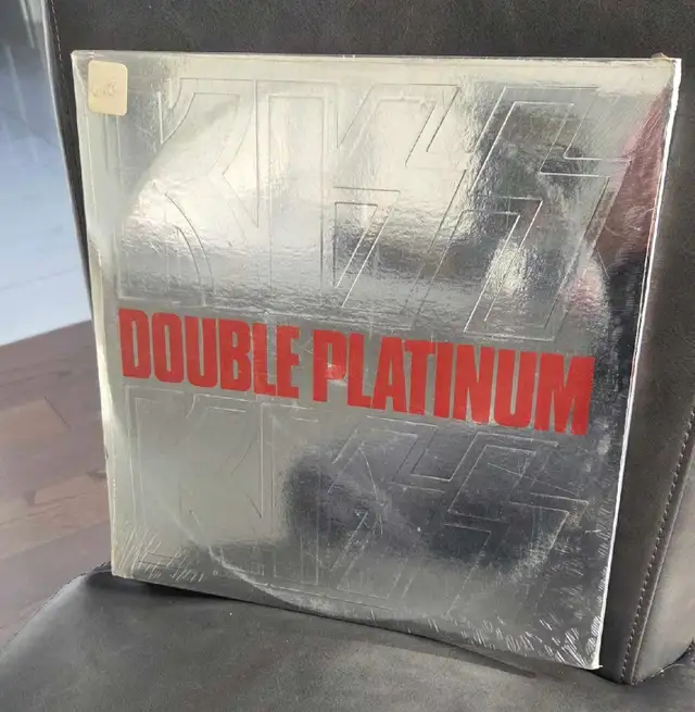 SEALED KISS 1978 DOUBLE PLATINUM LP