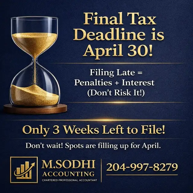 Last-Minute Tax Filing Manitoba