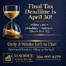 Last-Minute Tax Filing Manitoba