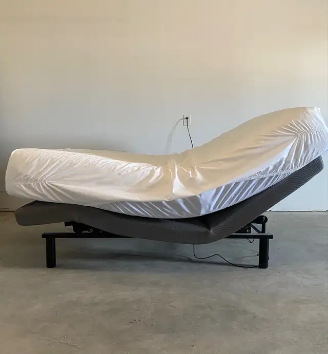 Queen size Tempurpedic Mattress with Power Adjustable Base