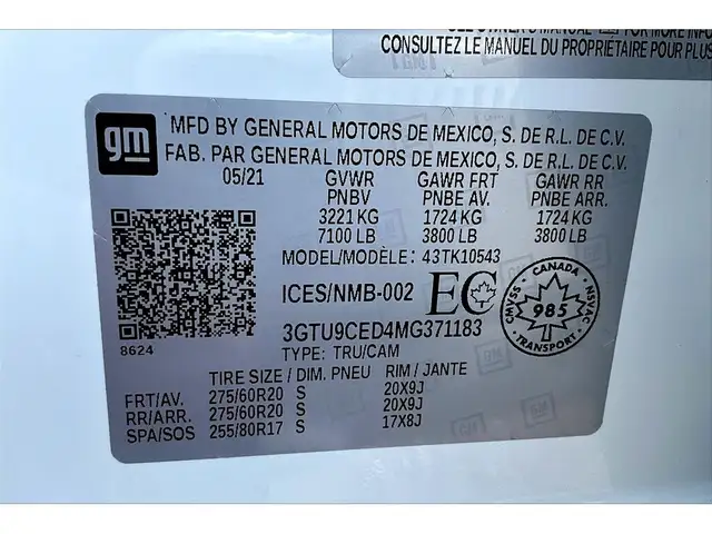 2021 GMC Sierra 1500 Elevation 5.3 V8 | X31 OffRoad Pkg | 4X4 - Photo 34