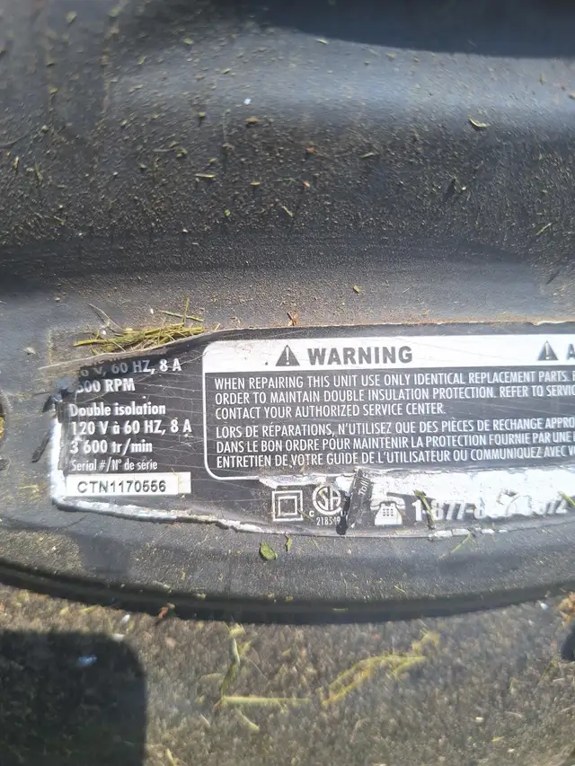 18′′ Cutting path electric lawn mower/grass cutter for sale - Photo 4