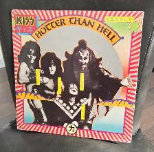 SEALED 1974 KISS HOTTER THAN HELL LP