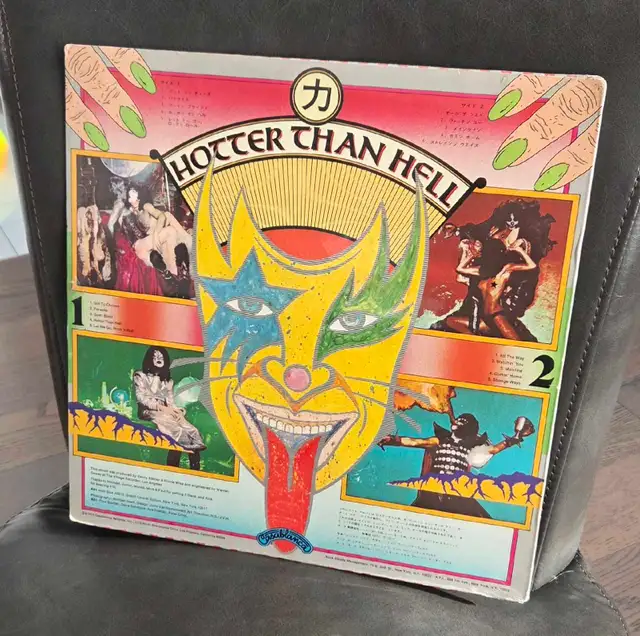 SEALED 1974 KISS HOTTER THAN HELL LP - Photo 2
