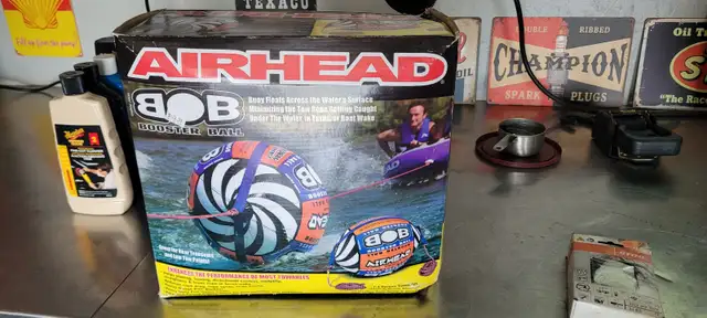 Airhead booster ball Towable for a 4 rider tube NEW Unused - Photo 2