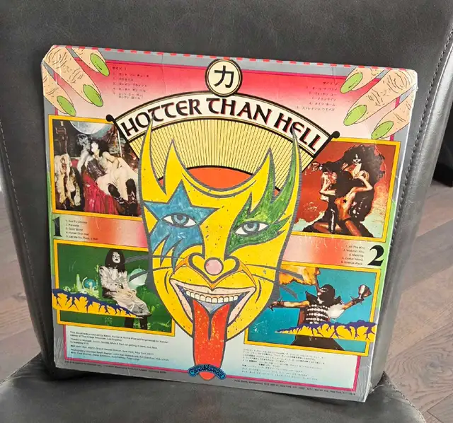 SEALED 1974 KISS HOTTER THAN HELL LP - Photo 2