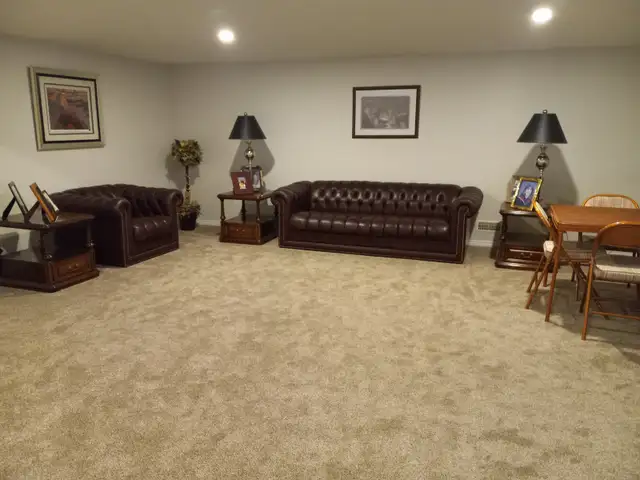 Leather Sofa Set - Couch and Chair (Real Leather) - Photo 2