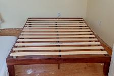 Mellow Solid Wood Platform Bed Frame (Double)