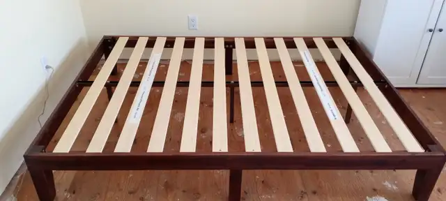 Mellow Solid Wood Platform Bed Frame (Double) - Photo 2