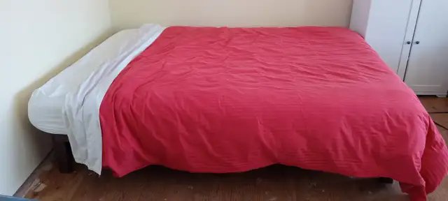 Mellow Solid Wood Platform Bed Frame (Double) - Photo 3