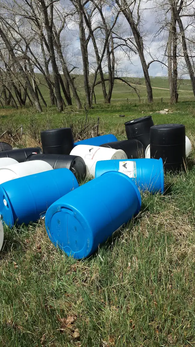 Black,Blue White/clear Rain barrels for sale