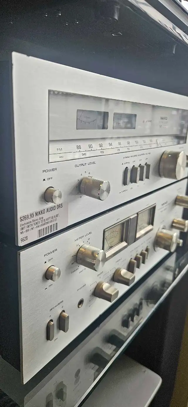 NIKKO AUDIO AMP AND TUNER SET - Photo 2