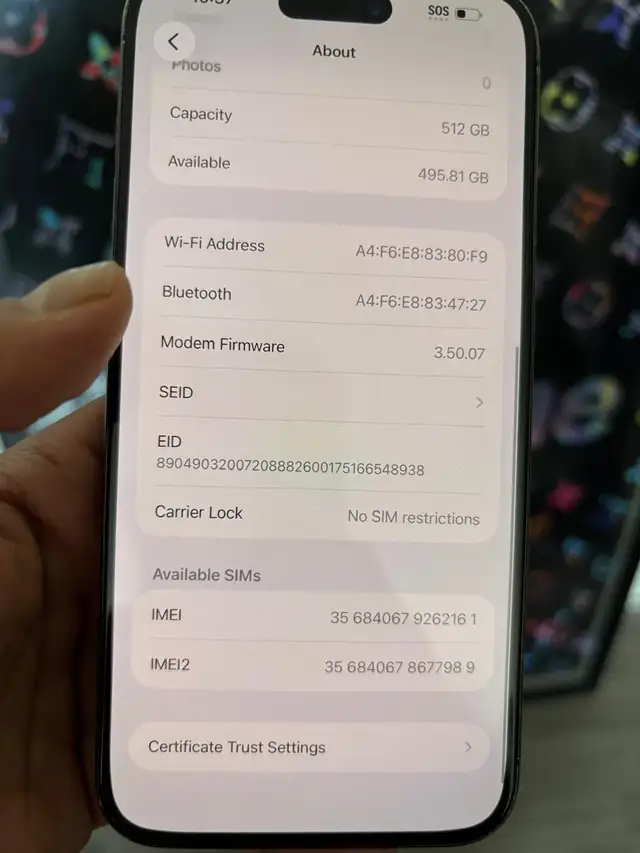 iPhone 15 Pro Max 256gb New Display Airpods Pkg/Delivery - Photo 9