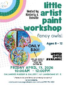 PD Day Art! Create Fancy Owls w/ Kimberly a. Rainville