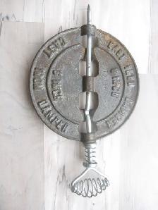 NEW OLD STOCK 6 INCH CAST IRON WOOD STOVE CHIMNEY DAMPER