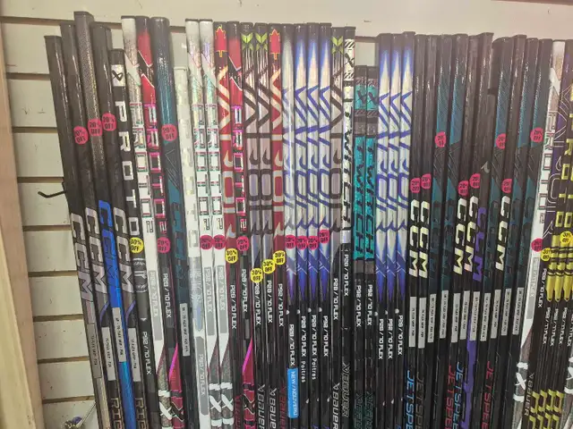 Hockey Sticks Liquidation Sale