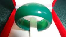EXECELLENT JADE RING SIZE 9
