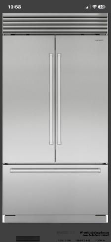 SUBZERO fridge  for sale 5 years old new $20,000 asking $7,600
