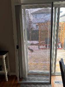 Patio screen door - brand new- paid $350