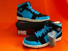 AIR JORDAN 1 MID ''DARK POWDER BLUE'' 2014