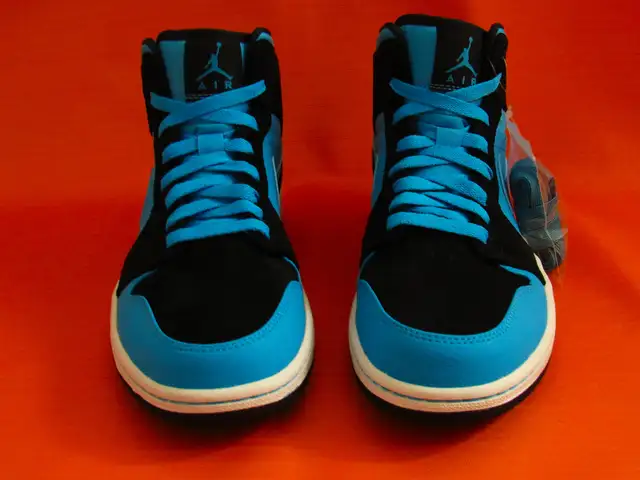 AIR JORDAN 1 MID ''DARK POWDER BLUE'' 2014 - Photo 3