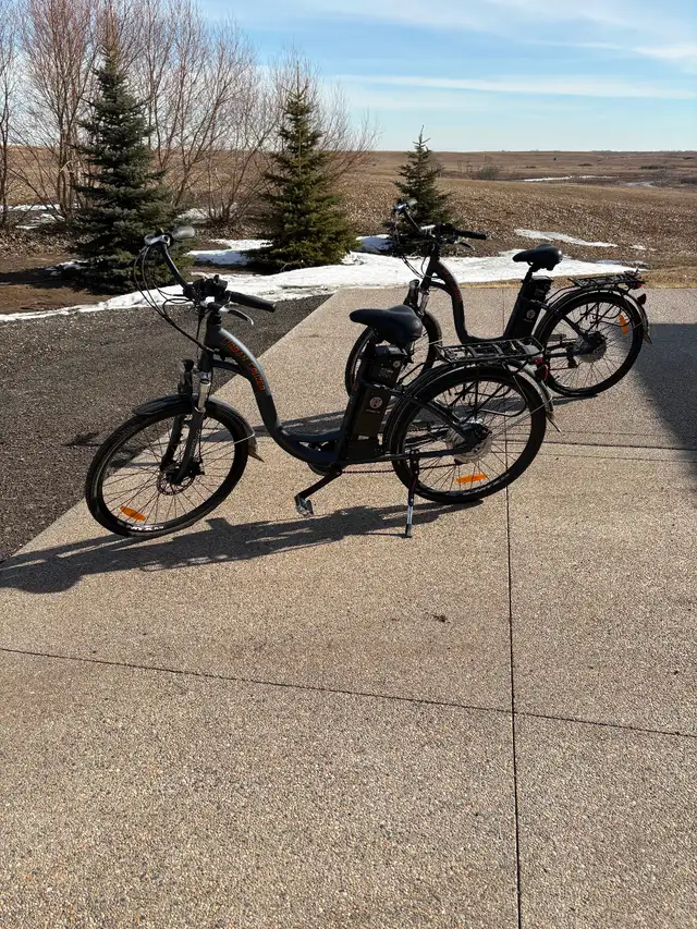 2 URBAN CRUISER E-BIKES