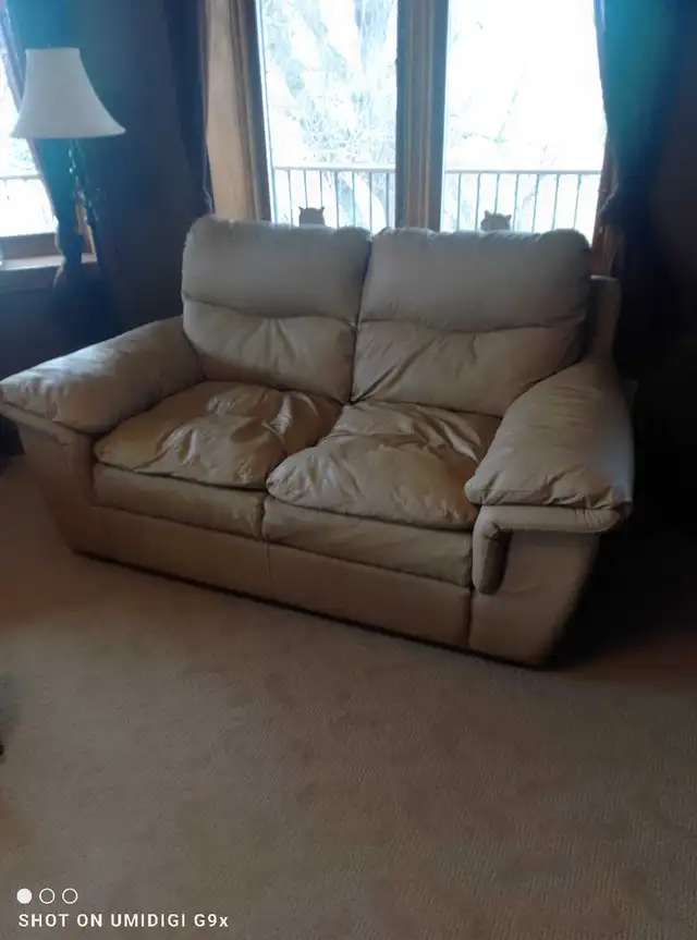 Leather Couch, Chair & Loveseat - Photo 2