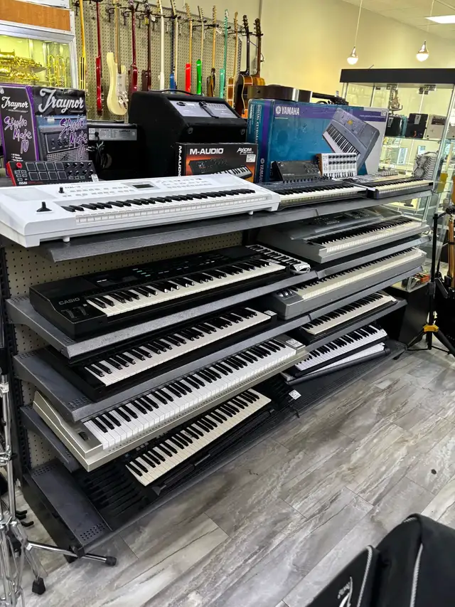 Yamaha, Casio, Roland, MAudio, Audiobox Keyboard Piano, Pianos,