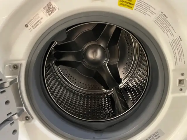 Mini laveuse sécheuse frontales blanches 24'' GE (remis a neuf) - Photo 5