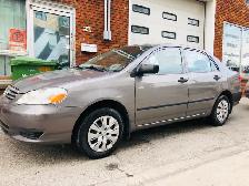 GARANTIE / TOYOTA COROLLA CE/ TRÈS PROPRE/ TRÈS BONNE MÉCANIQUE