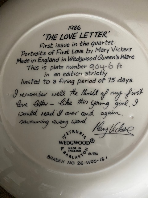 WEDGEWOOD PLAQUE  - See Photos - Photo 2