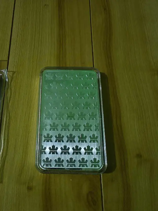 Silver  and silver bar - Photo 2