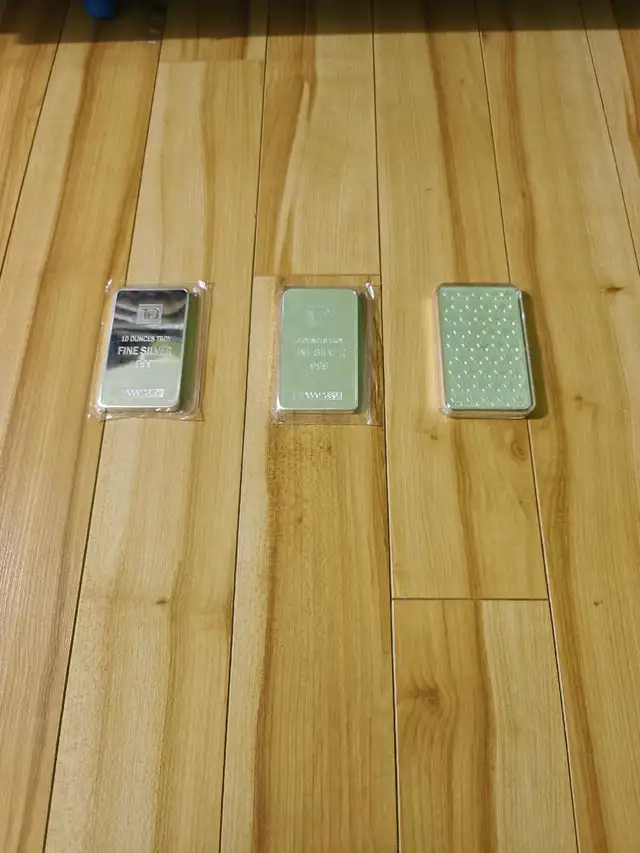 Silver  and silver bar - Photo 3