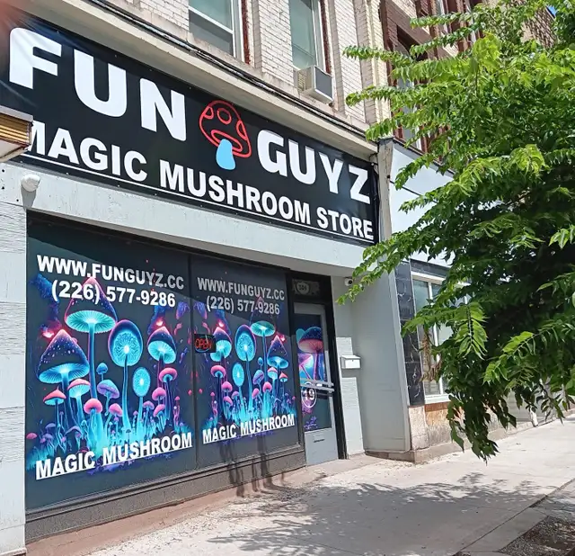 mushroom retail worker