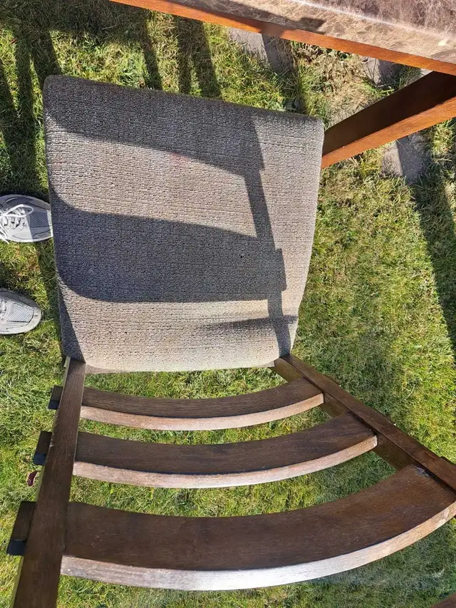 Brown Marble Dining Table Set - Photo 5