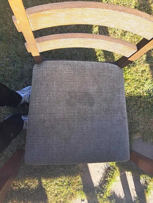 Brown Marble Dining Table Set - Photo 6