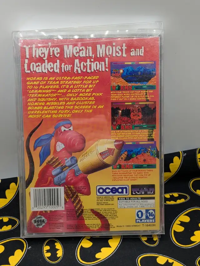 Worms Sega Saturn (#2865) - Photo 2