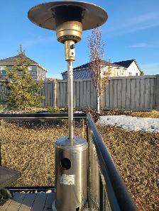 PATIO HEATER with PROPANE TANK