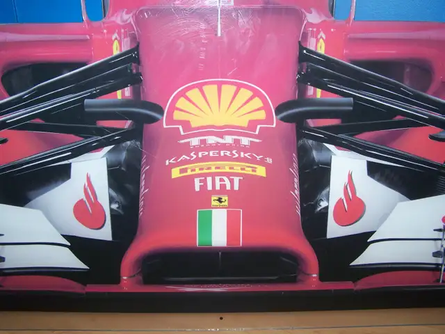 SUPER RARE FERRARI FORMULA 1 PLEXIGLASS 68'x34' ALONSO-RAIKKONEN - Photo 4