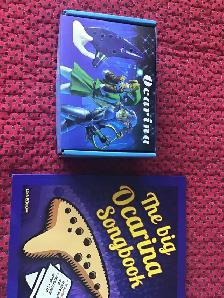 OCARINA AND SONGBOOK MUSICAL INSTRUMENT