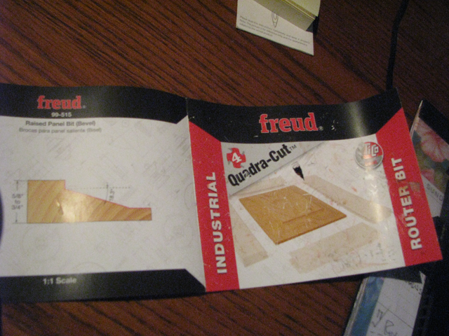 Raised Panel Bit ( Bevel )  Freud - Photo 5