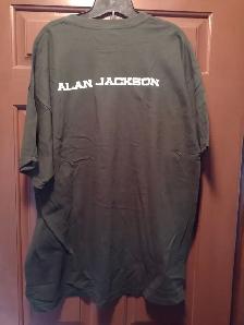 Alan Jackson concert tee-shirt size XL