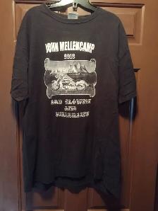 2018 John Mellencamp concert tee-shirt size large