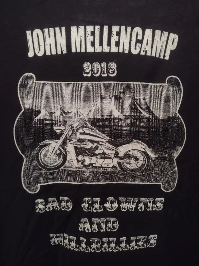 2018 John Mellencamp concert tee-shirt size large - Photo 4