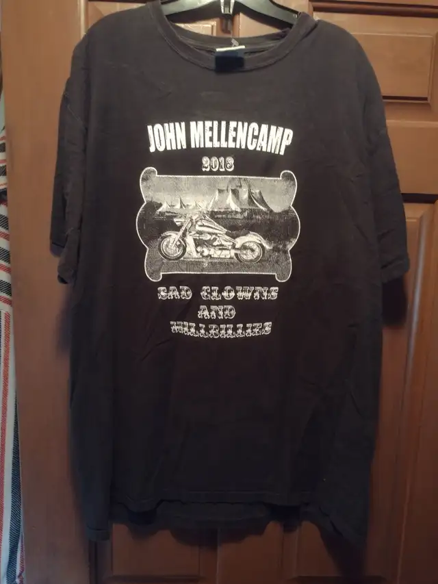 2018 John Mellencamp concert tee-shirt size large - Photo 5